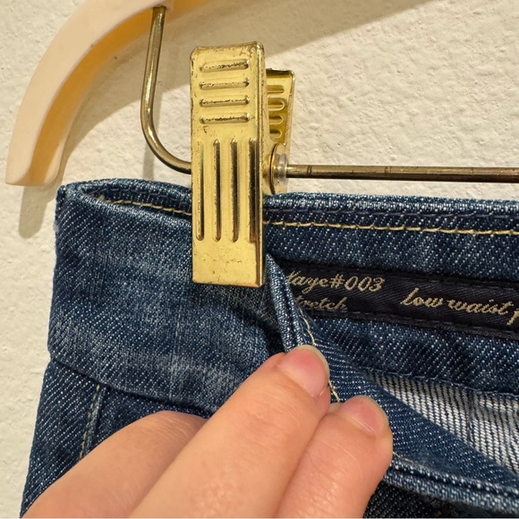 Citizens Of Humanity Faye Dark Blue Boot Cut Jeans - Picture 8 of 13